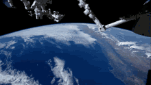 Space Station Earth Orbit GIF - Space Station Earth Orbit Earth GIFs