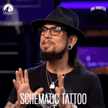 Schematic Tatto Dave Navarro GIF - Schematic Tatto Dave Navarro Ink Master GIFs