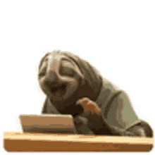 Sloth Office GIF - Sloth Office Slow GIFs