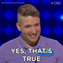Yes That'S True Dylan GIF - Yes That'S True Dylan Family Feud Canada GIFs