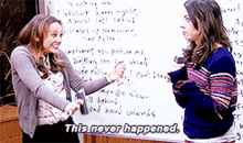Parks And Rec April Ludgate GIF - Parks And Rec April Ludgate This Never Happened GIFs