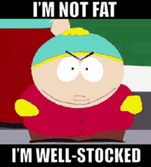 Im Not Fat Well Stocked GIF