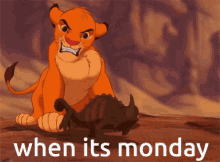 Mondays Lion GIF - Mondays Lion Chameleon GIFs