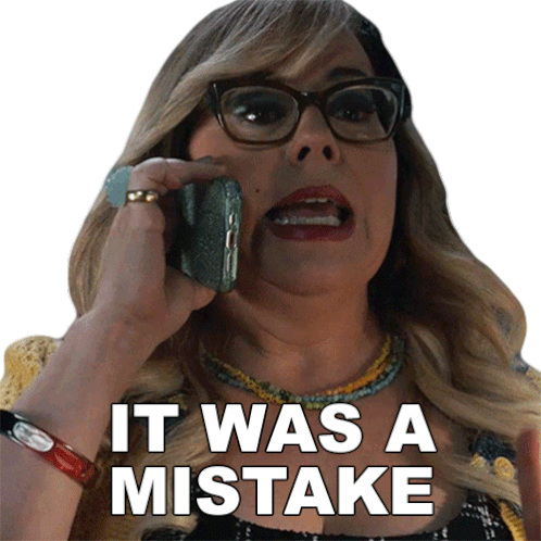 It Was A Mistake Penelope Garcia Sticker - It Was A Mistake Penelope Garcia Criminal Minds Evolution Stickers