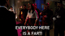 Community Paget Brewster GIF - Community Paget Brewster Fart GIFs