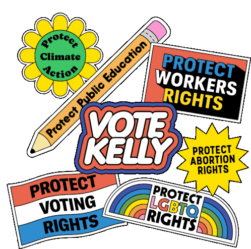 Vote Arizona Election Sticker - Vote Arizona Election Mark Kelly Stickers