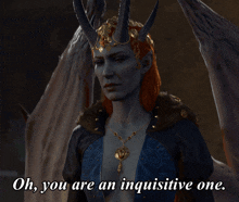 Oh You Are An Inquisitive One Mizora GIF - Oh You Are An Inquisitive One Mizora Oh My GIFs