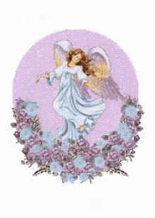 Flowers Angels GIF - Flowers Angels Sparkling GIFs