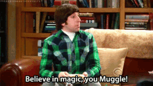 bbt big bang theory harry potter muggle magic