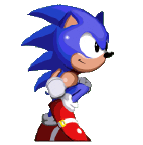 Sonic The Hegdehog Run Sticker - Sonic The Hegdehog Sonic Run Stickers