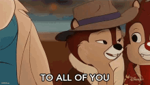 To All Of You Chip GIF - To All Of You Chip Chip N Dale Rescue Rangers GIFs