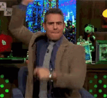 Andy Cohen Dancing GIF - Andy Cohen Dancing Excited GIFs