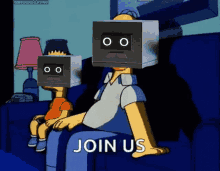 Join Us Join Us Robot GIF - Join Us Join Us Robot Join Us Roborobo GIFs