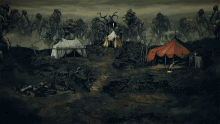 Camp Upgrades The Witcher GIF - Camp Upgrades The Witcher The Witcher Thronebreaker The Witcher Tales GIFs