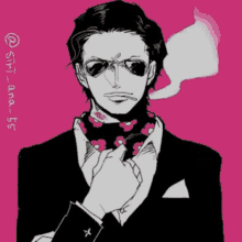 Senor Pink One Piece GIF