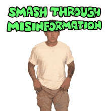 kick smash smash through misinformation disinformation misinformation