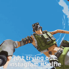 Octane Apex Selfie GIF - Octane Apex Selfie Instagram Selfie GIFs
