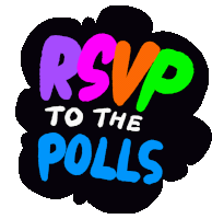 Moveon Rsvp Sticker - Moveon Rsvp Rsvp To The Polls Stickers