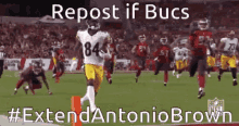 Antonio Brown Bucs Fans When GIF - Antonio Brown Bucs Fans When Repost If Bucs GIFs