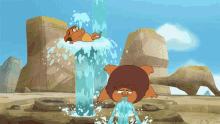 Fountain GIF - The Croods Geyser Dawn Of The Croods GIFs