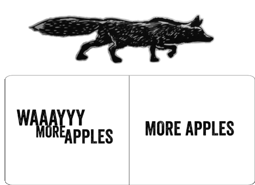 Waaayyy More Apples 100percent Sticker - Waaayyy More Apples 100percent More Apples Stickers