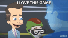 I Love This Game Nick Starr GIF - I Love This Game Nick Starr Big Mouth GIFs