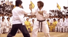 bruce lee punch fight