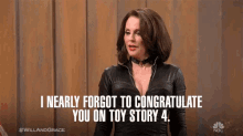 I Nearly Forgot To Congratulate You Toy Story GIF - I Nearly Forgot To Congratulate You Toy Story Cowboy GIFs