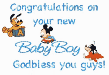 Congratulations Baby Boy GIF - Congratulations Baby Boy God Bless GIFs