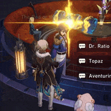 a screenshot of a video game with the words the red or the black