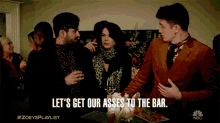 Lets Get Our Asses To The Bar Zoeys Extraordinary Playlist GIF - Lets Get Our Asses To The Bar Zoeys Extraordinary Playlist Lets Go To The Bar GIFs