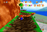 a screenshot of a video game that says time 043 on the bottom