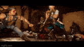 Mortal Kombat Aftermath GIF - Mortal Kombat Aftermath Fight GIFs