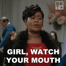 Girl Watch Your Mouth Alice GIF - Girl Watch Your Mouth Alice Bruh Show GIFs