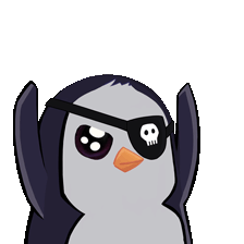 Mad Penguin Sticker