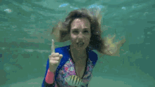 Underwater Model GIF - Underwater Model Breath GIFs