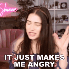 It Just Makes Me Angry Marissa Rachel GIF - It Just Makes Me Angry Marissa Rachel It Makes Me So Annoyed GIFs