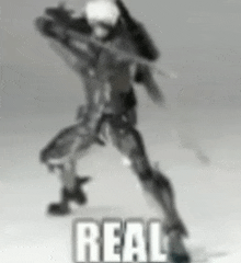 Real Metal Gear Rising GIF - Real Metal Gear Rising Jack GIFs