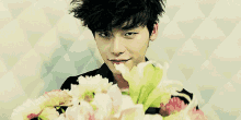Flowers ? GIF - Lee Jong Suk GIFs