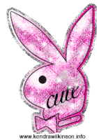 Cute Playboy Sticker - Cute Playboy Bunny Stickers