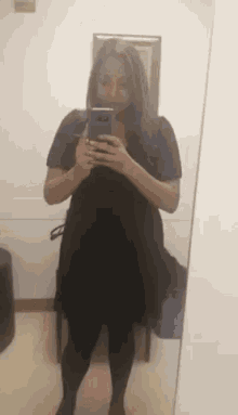 selfie ootd recording flaka mirror selfie