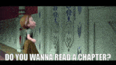 Frozen Chapter GIF - Frozen Chapter Do You Wanna Read A Chapter GIFs