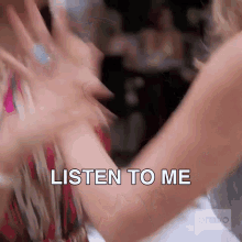 Listen To Me Real Housewives Of New York GIF - Listen To Me Real Housewives Of New York Rhony GIFs