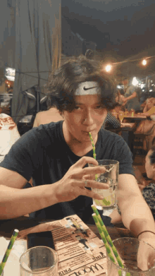 Asian Drinking GIF - Asian Drinking Brice Sylvain GIFs