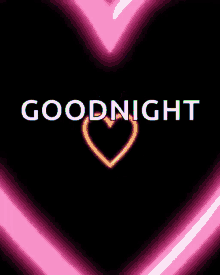 Ggood Night Hearts GIF