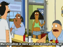 Bobs Burgers Marshmallow Is Here GIF - Bobs Burgers Marshmallow Is Here GIFs