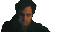 a man with his eyes closed and the word fuck on his face