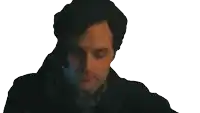 a man with his eyes closed and the word fuck on his face