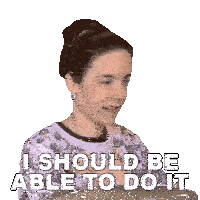I Should Be Able To Do It Cristine Raquel Rotenberg Sticker - I Should Be Able To Do It Cristine Raquel Rotenberg Simply Nailogical Stickers