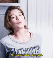 Greysanatomy Tequila GIF - Greysanatomy Tequila The Problems Tequila GIFs